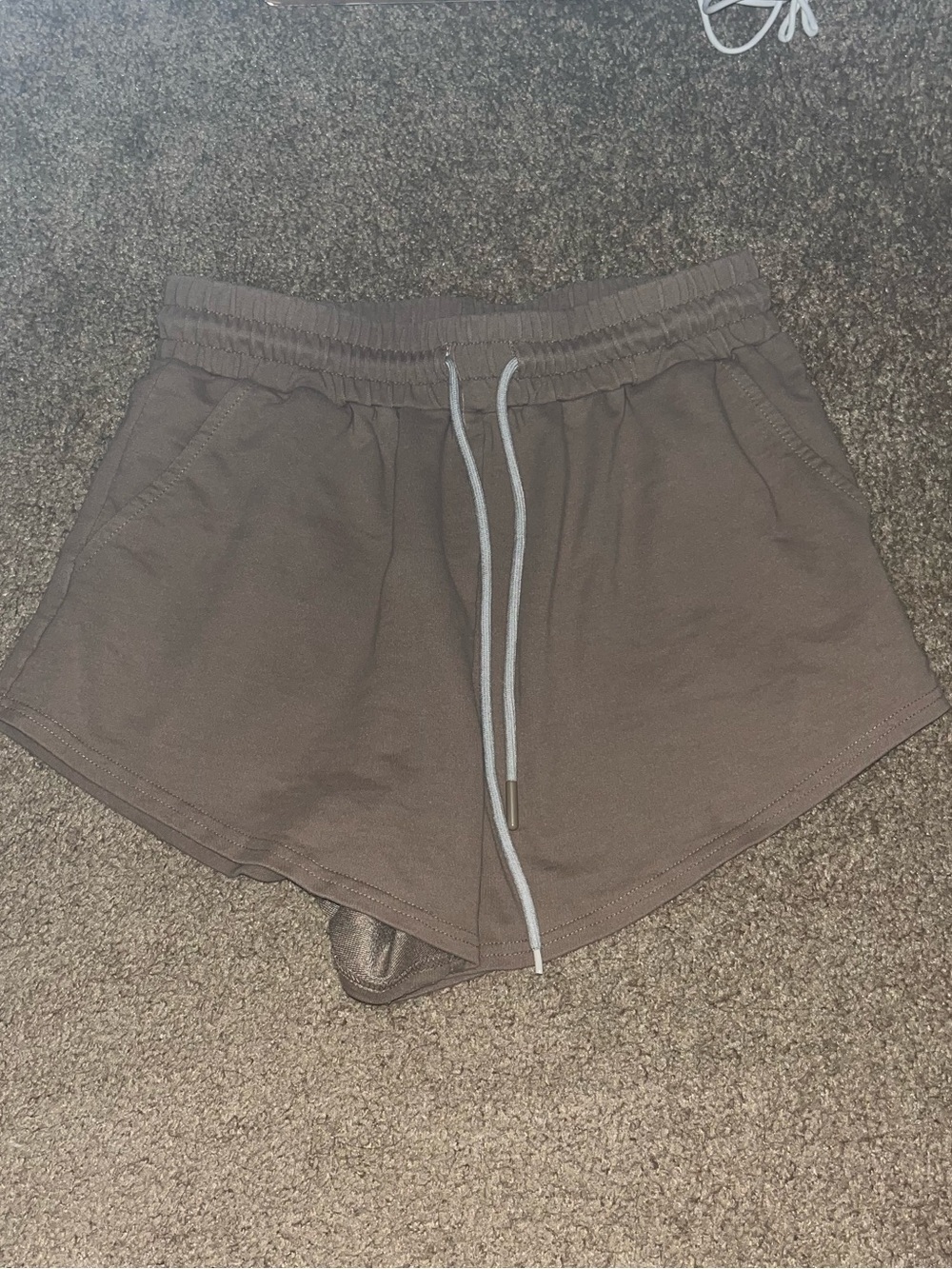 Brown Sweat Shorts